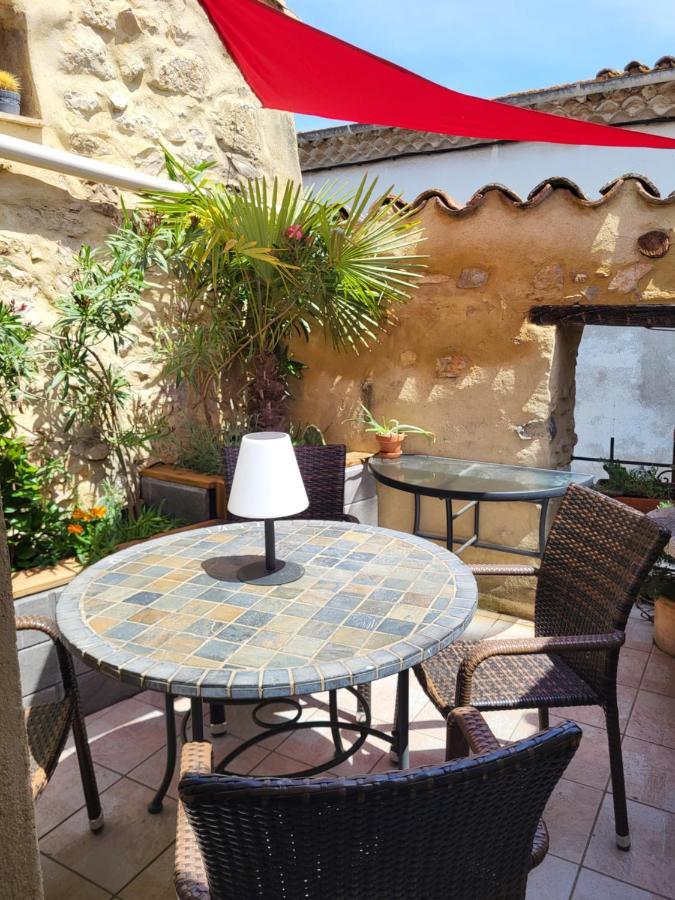 Stadthaus Florensac Dachterrasse max. 7 Personen Exterior foto